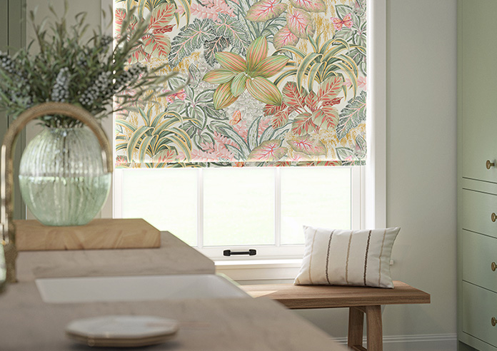 Canopy, Tranquil Oasis - Twist&Fit Roman Blind - Image 5